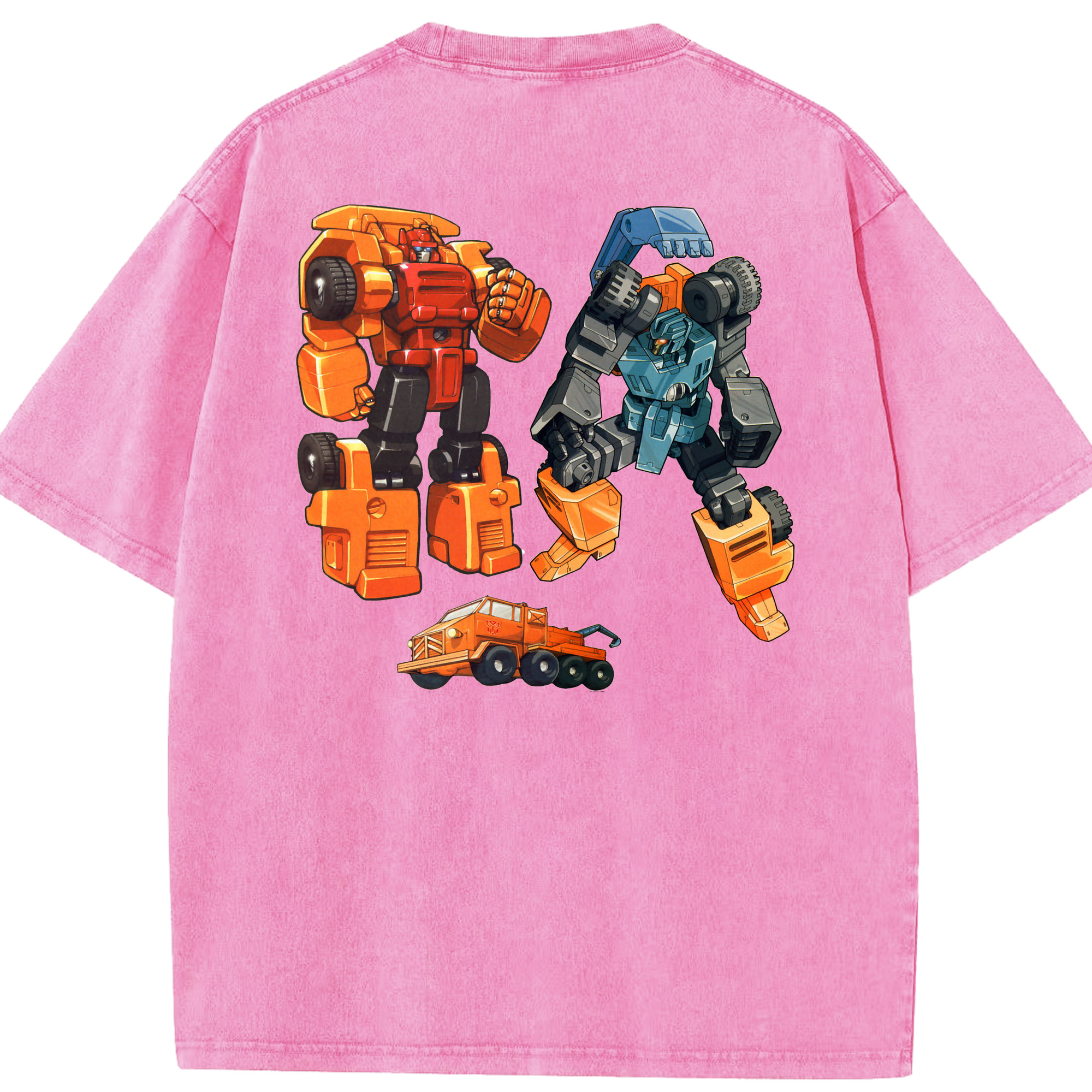 （画像用）  綿100% ヴィンテージ風 半袖Tシャツ（背面プリント）
